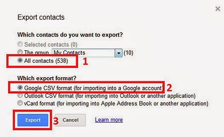 Gmail Export To CSV 3