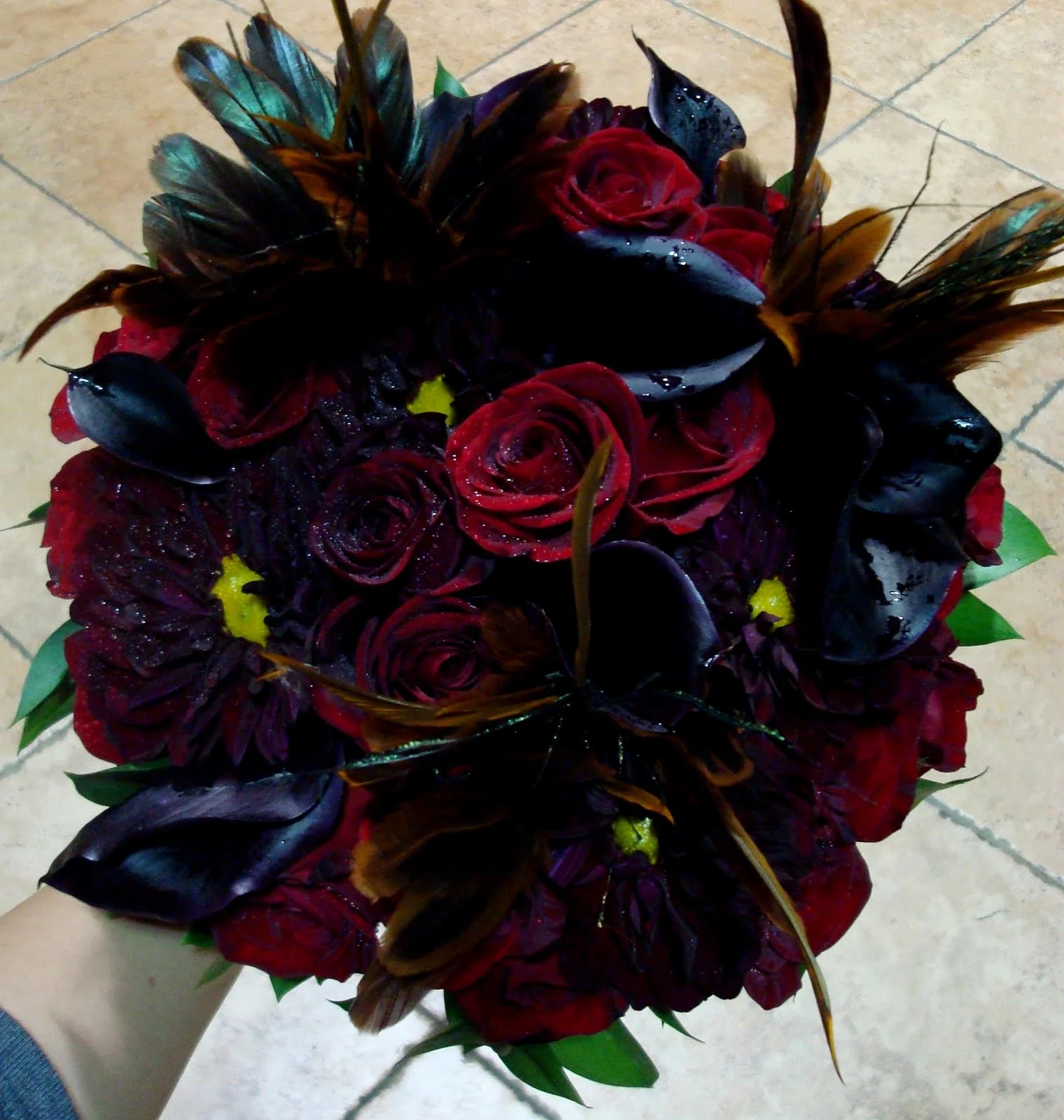 Beautiful Bouquet Halloween Flowers Capture in HD