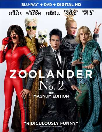 Zoolander 2 2016 English 350MB BRRip 720p ESubs HEVC