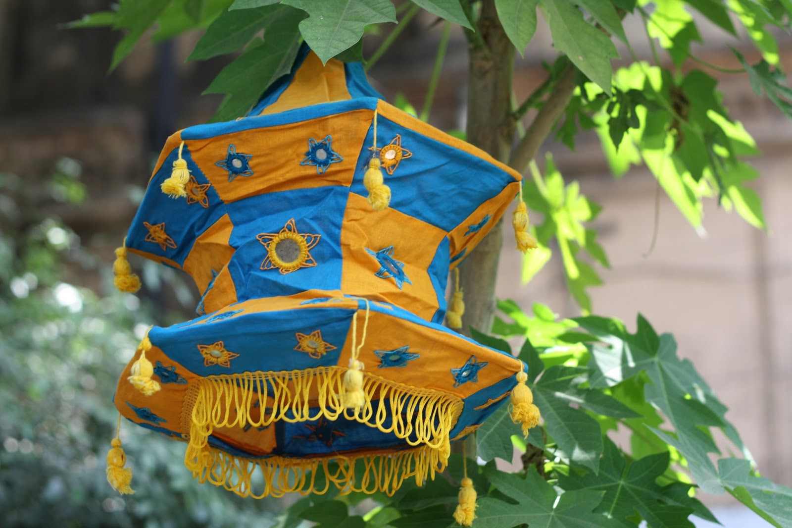 The Color Caravan Pipli applique work the vibrant craft