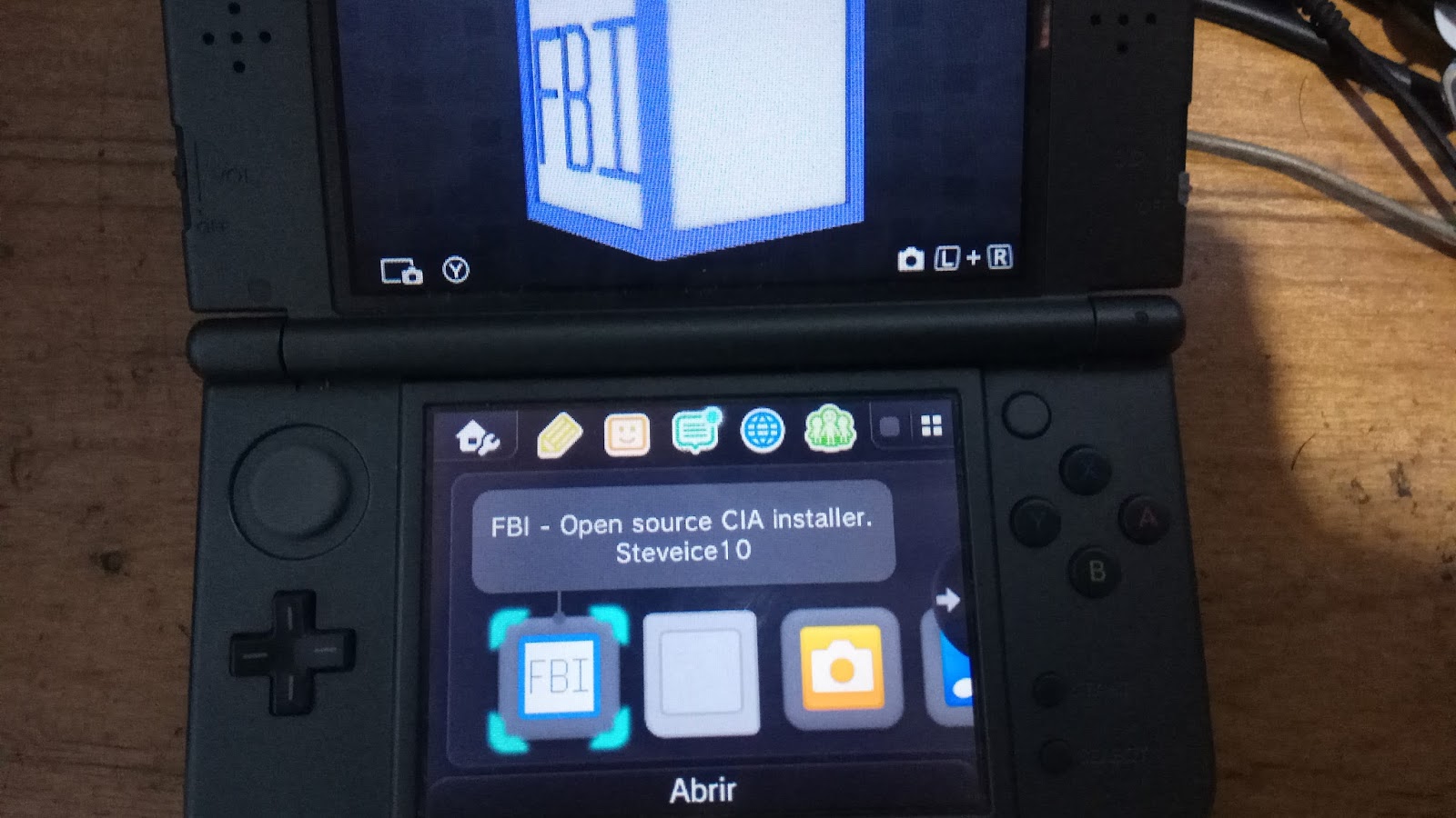 remota de archivos con FBI en Nintendo 3DS