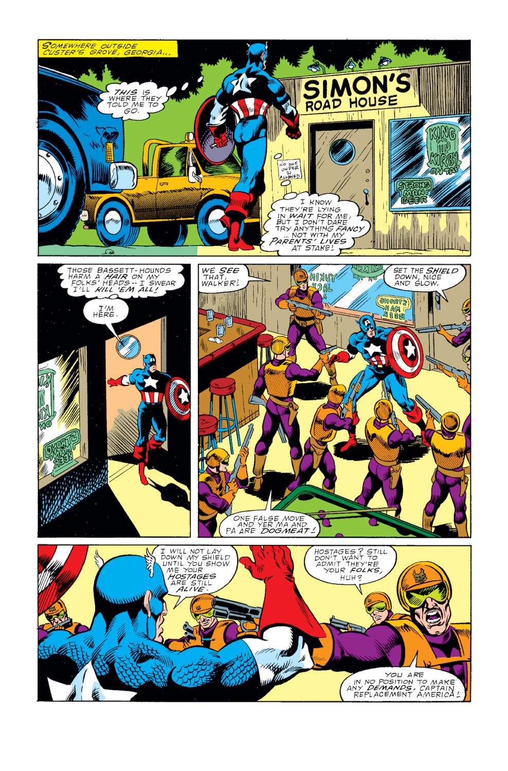 Captain America (1968) Issue #345 #275 - English 15