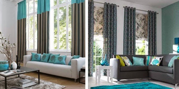 Choose fabrics for interior curtains
