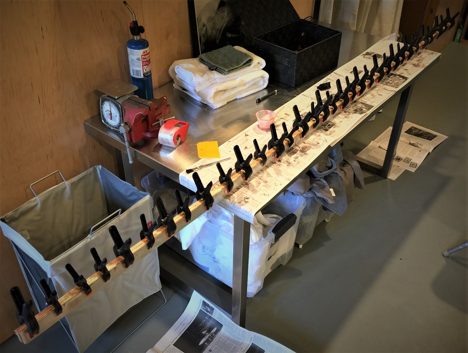 Wooden RC Sailboat Mast