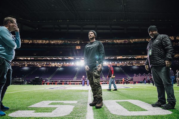 Justin Timberlanke listo para el espectáculo de Super Bowl