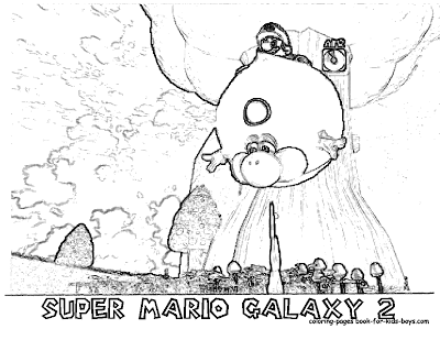 Mario Coloring Pages