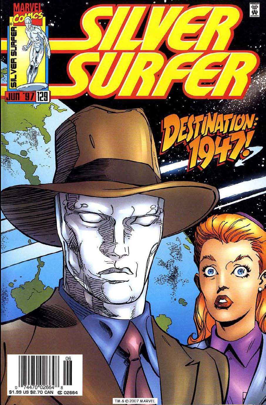 Read online Silver Surfer (1987) comic -  Issue #129 - 1