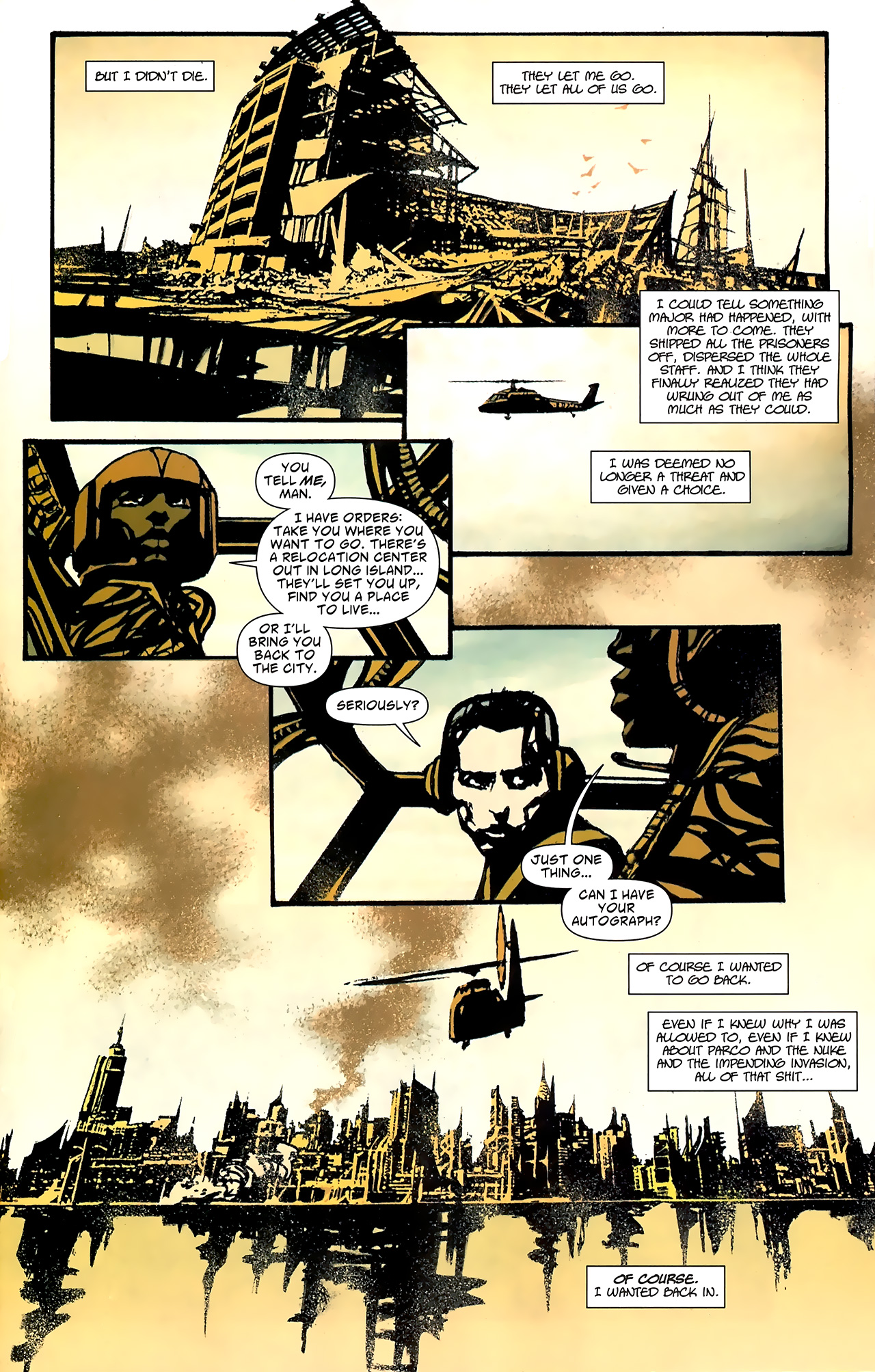 Read online DMZ (2006) comic -  Issue #58 - 14