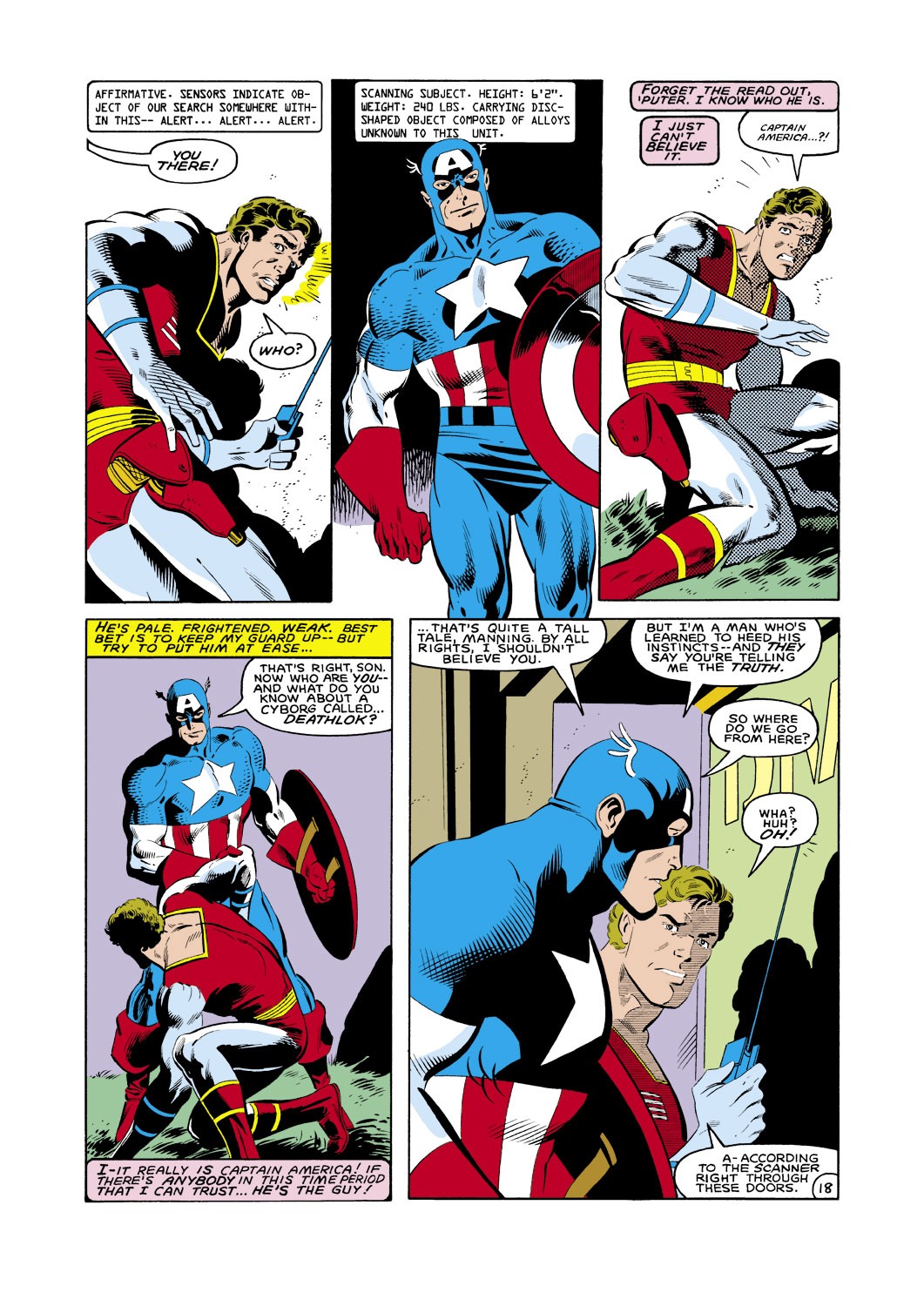 Captain America (1968) Issue #286 #202 - English 19