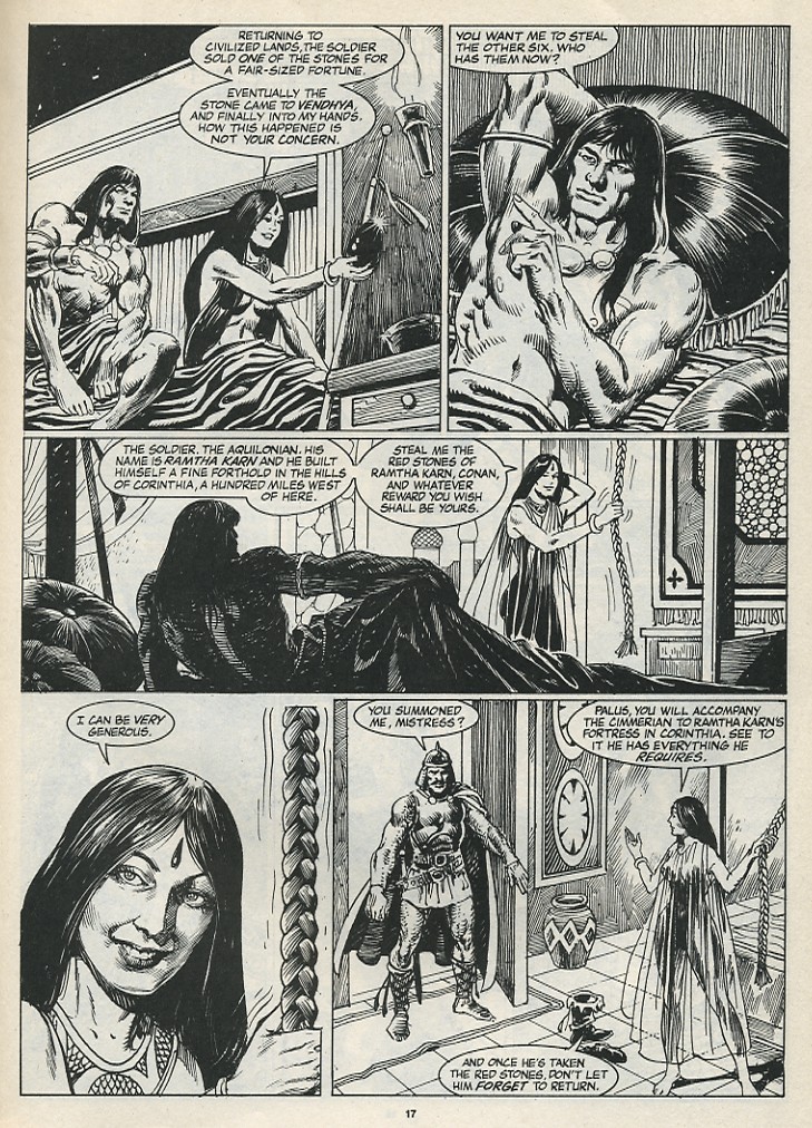 The Savage Sword Of Conan issue 174 - Page 19