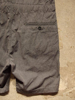 Engineered Garments Combi Suit in Grey Broken Chambray