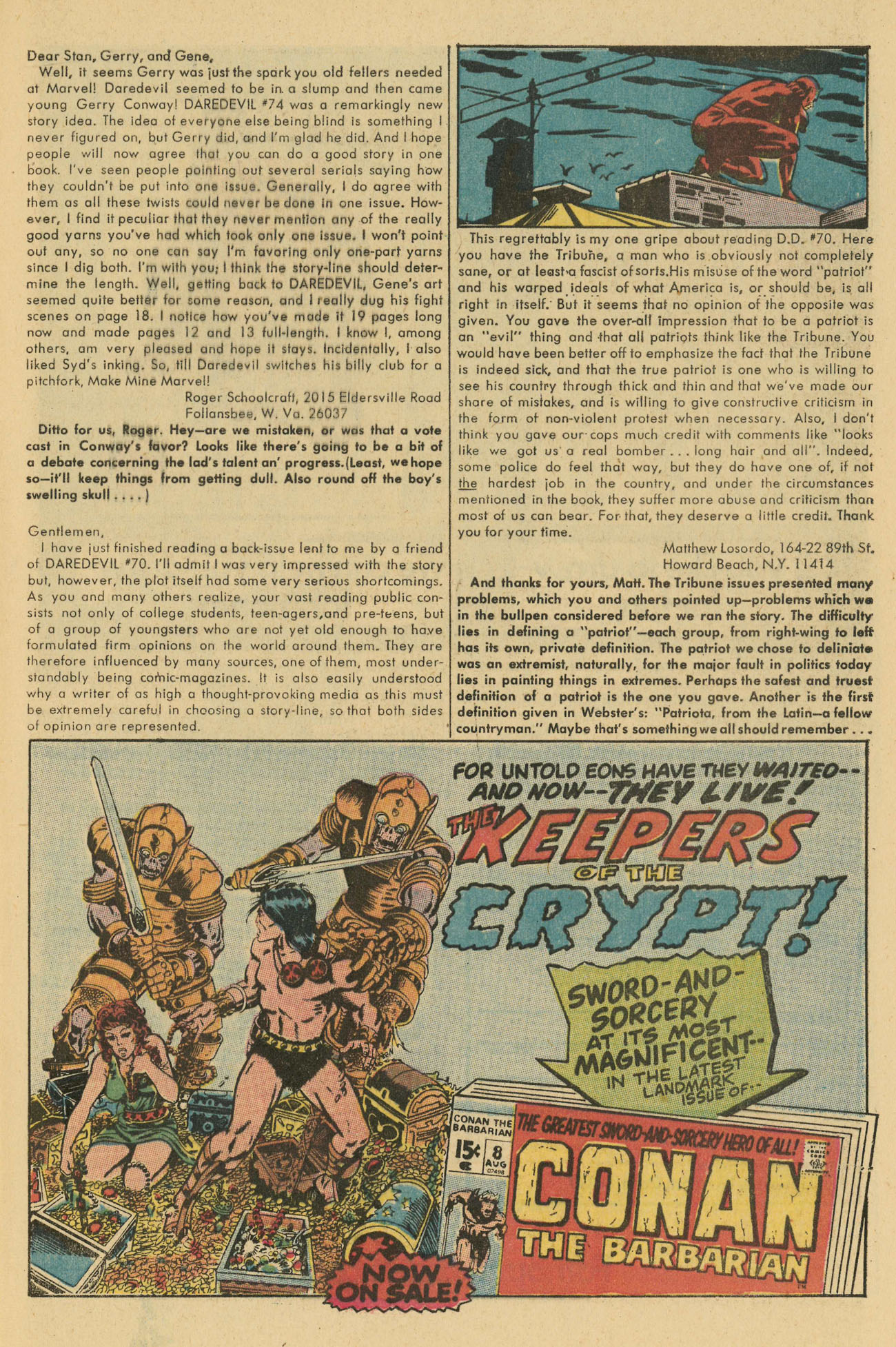 Read online Daredevil (1964) comic -  Issue #78 - 34