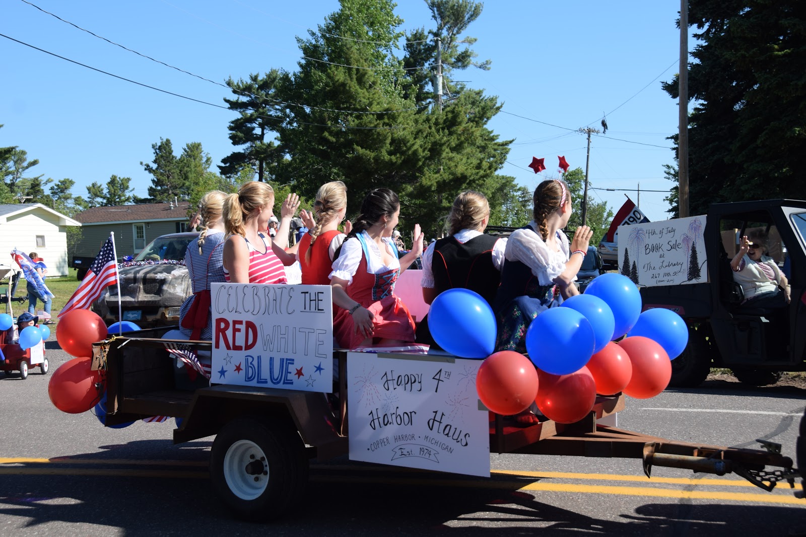 Retirement 2.0 Fourth of July Parade in Copper Harbor MI