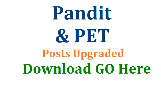 3534 Pandit and PET Posts Upgraded in Telangana | Telugu Pandit Hindi Pandit Urdu Pandit Posts to up graded in Telangana Schools | PET Physical Education Teacher Posts to up Graded as Physical Director PD Posts in Telangana Schools | Telangana Cabinate has approved Pandit PET Up Gradation File 3534-pandit-and-pet-posts-upgraded-in-telangana-download-go-here