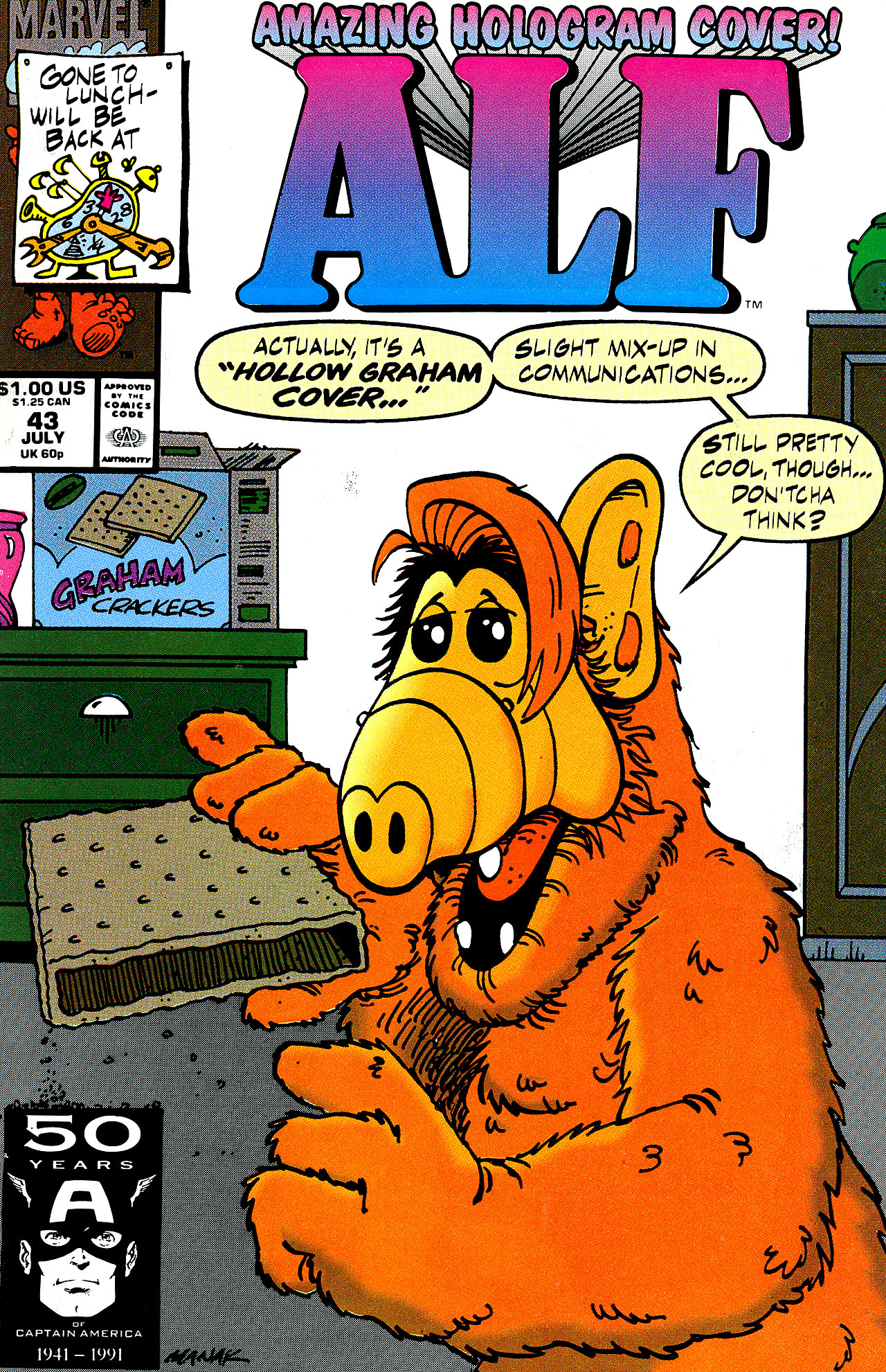 Read online ALF comic -  Issue #43 - 1