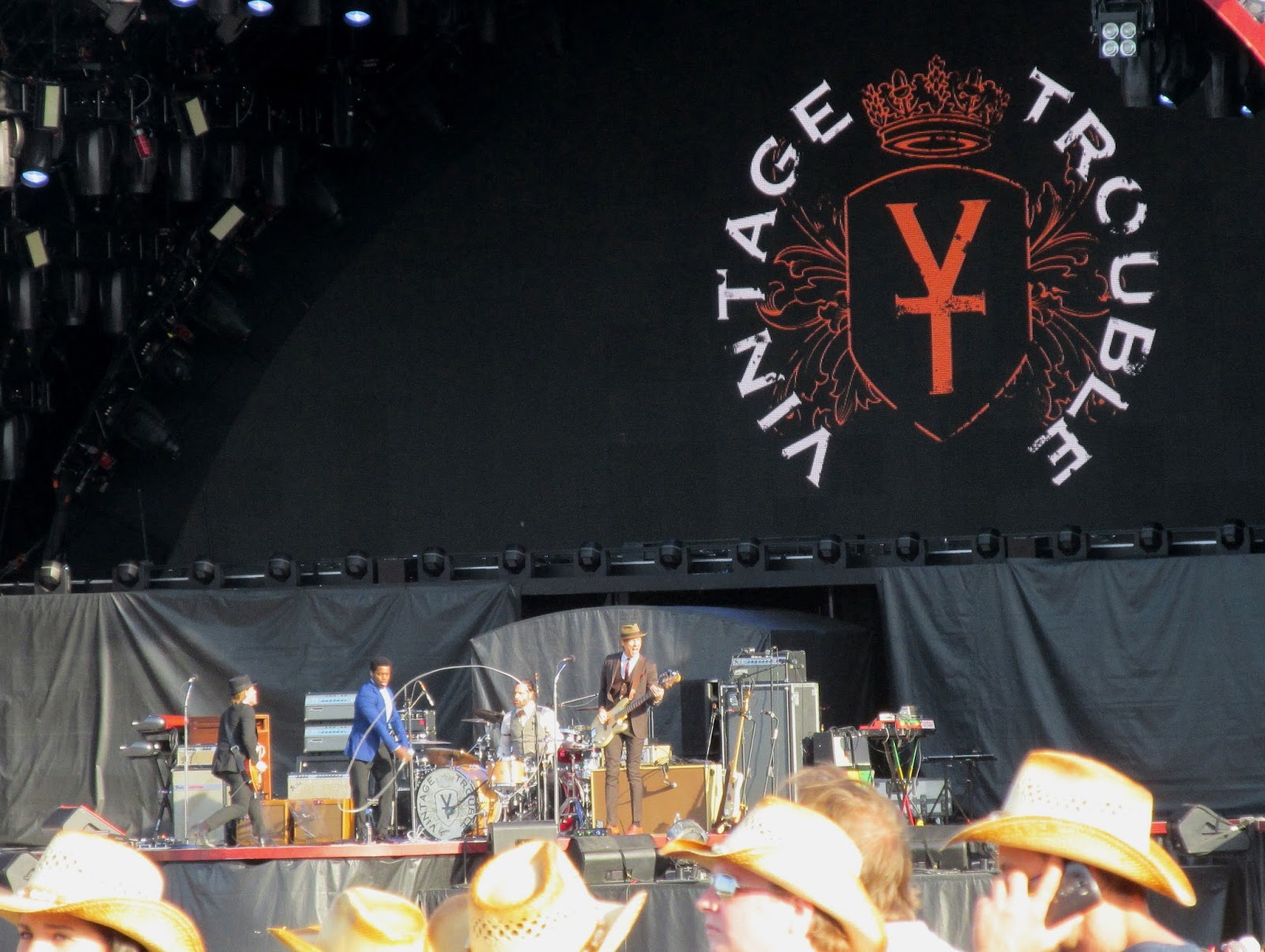 Just in the Knit of Time: AC/DC Concert