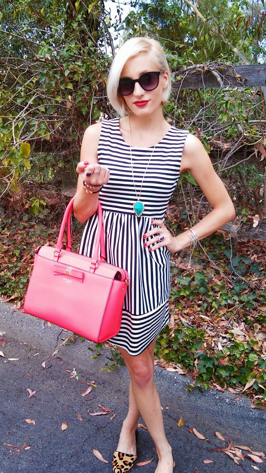 Inside Look At KCN: Stripes, Leopard, & Kate Spade...oh my!