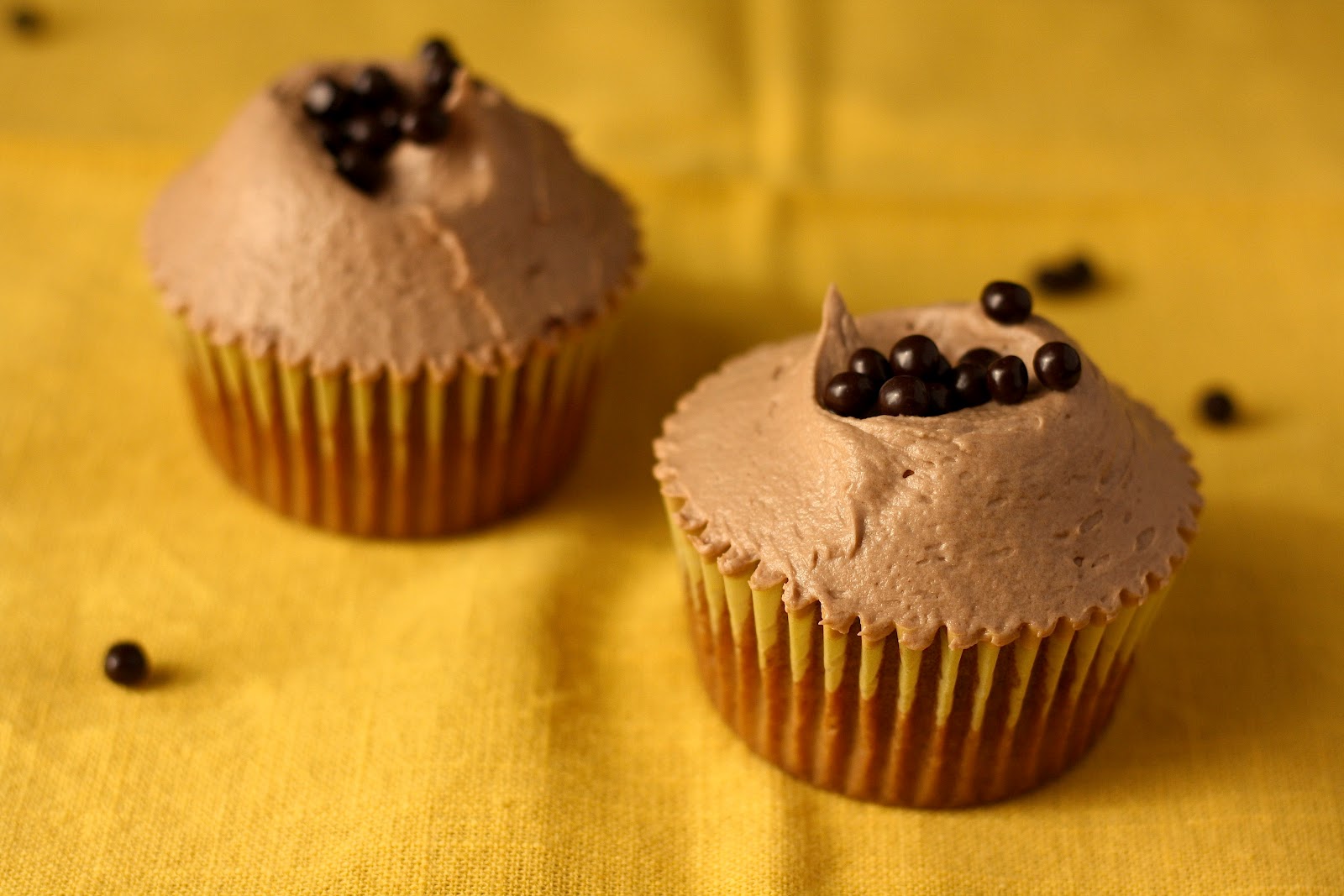Hummingbird Bakery Chocolate Hazelnut Cupcakes Recipe (Adapted for High