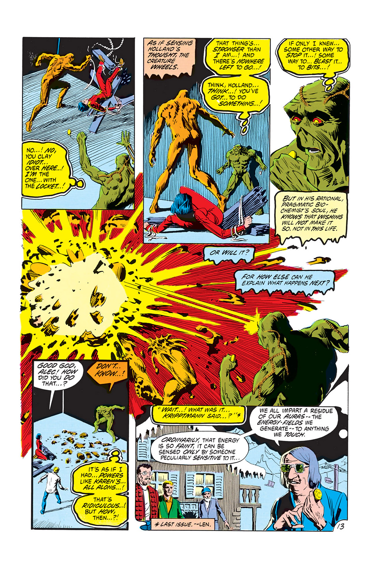 Read online Swamp Thing (1982) comic -  Issue #13 - 14