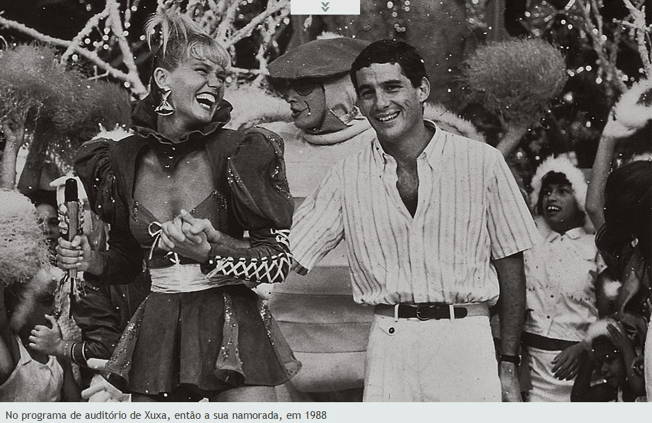 Ayrton Senna Forever: Photos Ayrton Senna and girlfriend