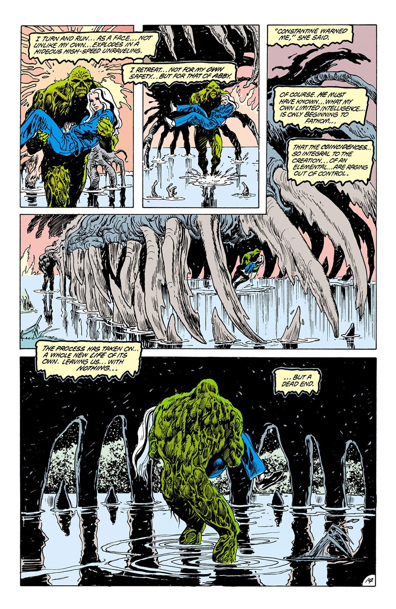 Swamp Thing (1982) Issue #74 #82 - English 14