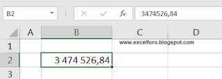 Personalizar los separadores del sistema en Excel