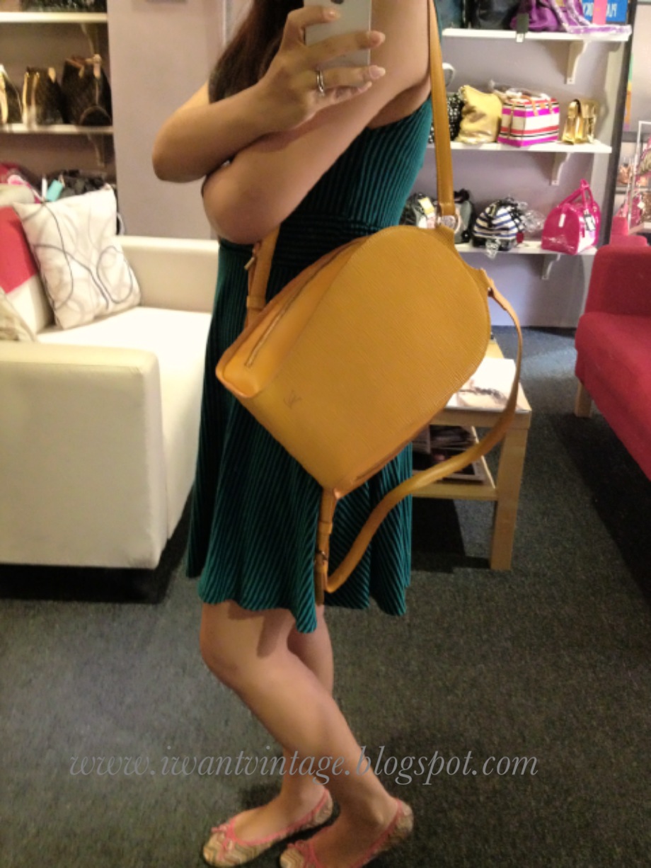 louis vuitton epi leather backpack