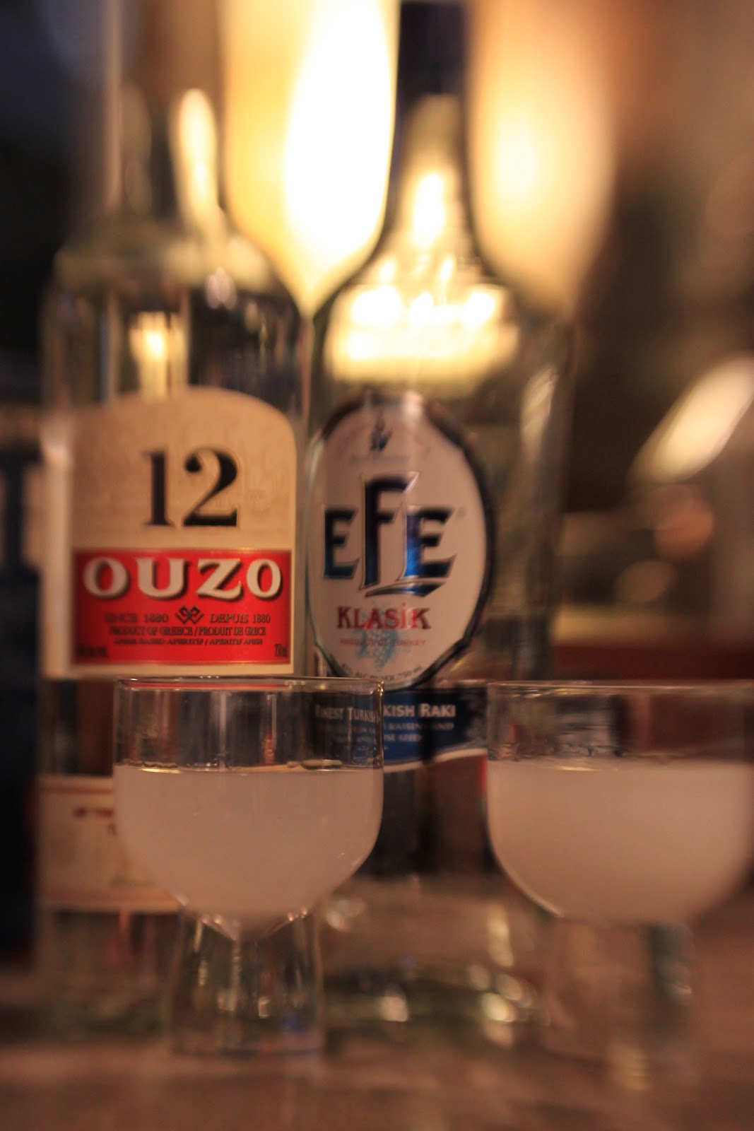 Drink 007 Raki and Ouzo