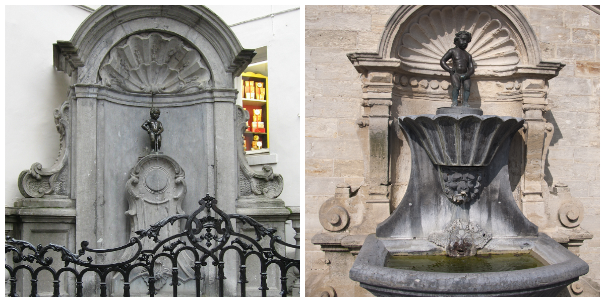 Where is the real Manneken Pis?