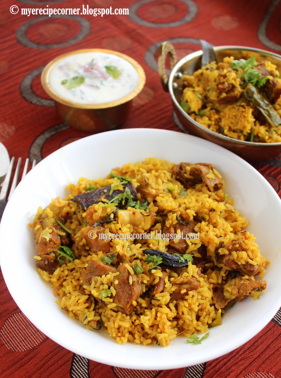 Mye's Kitchen Dindigul Thalapakatti Biryani / Thalapakattu Mutton