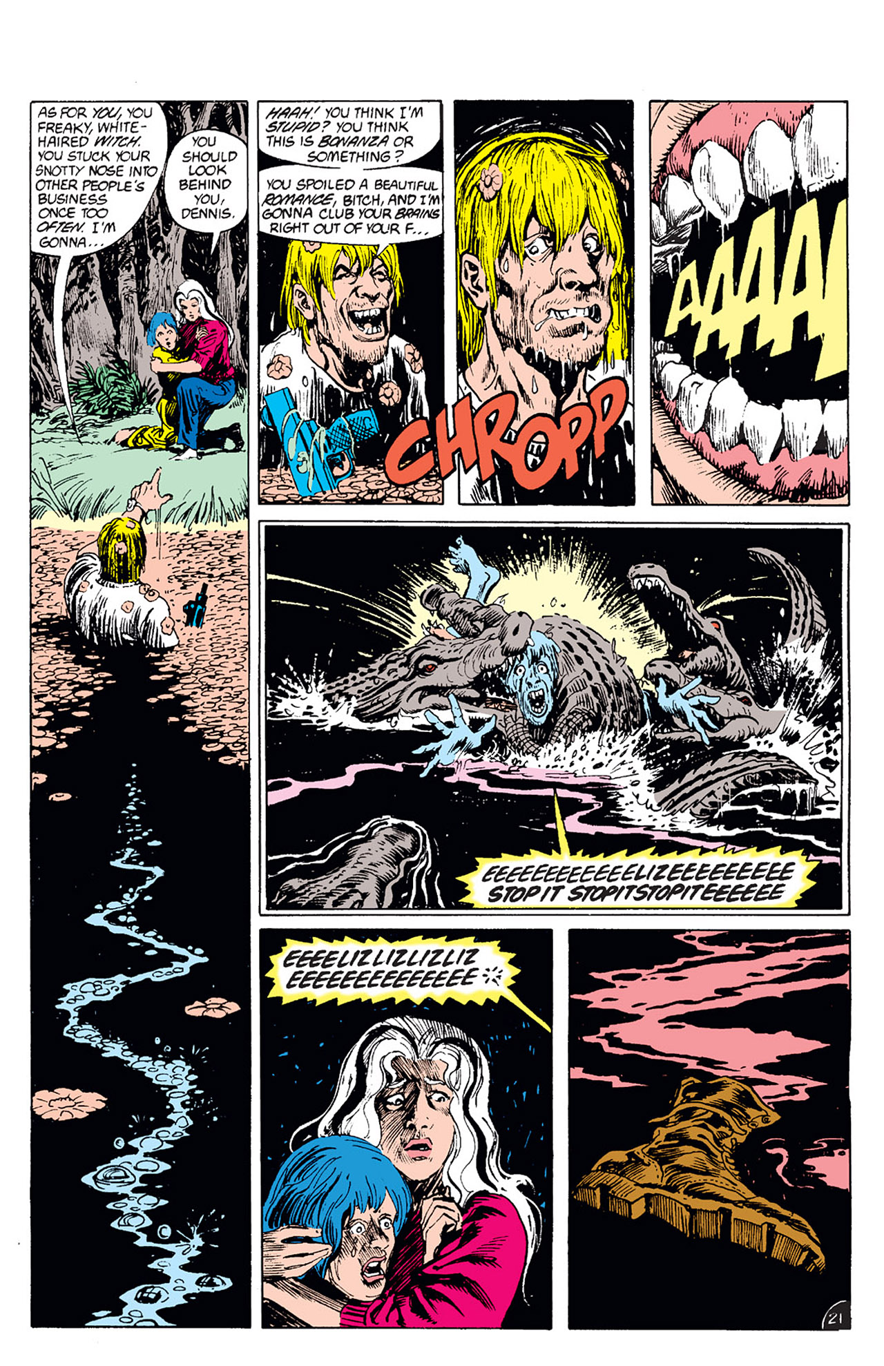 Read online Swamp Thing (1982) comic -  Issue #54 - 22
