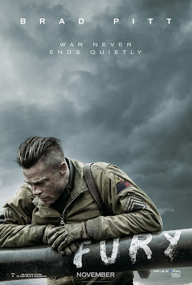 Fury Brad Pitt Poster