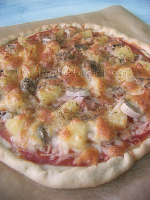 Masa de pizza rápida en 5 minutos - Receta de DIVINA COCINA