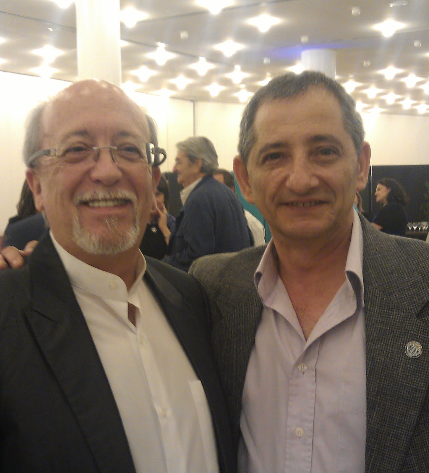 con Miguel Angel Tapia
