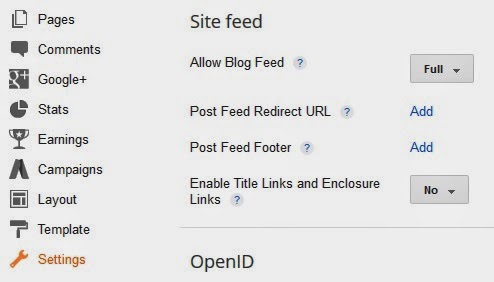 How to Syndicate the Full Content of a Post on Blogger.com : easkme