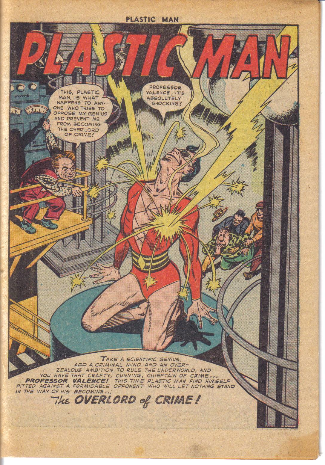 Read online Plastic Man (1943) comic -  Issue #33 - 3