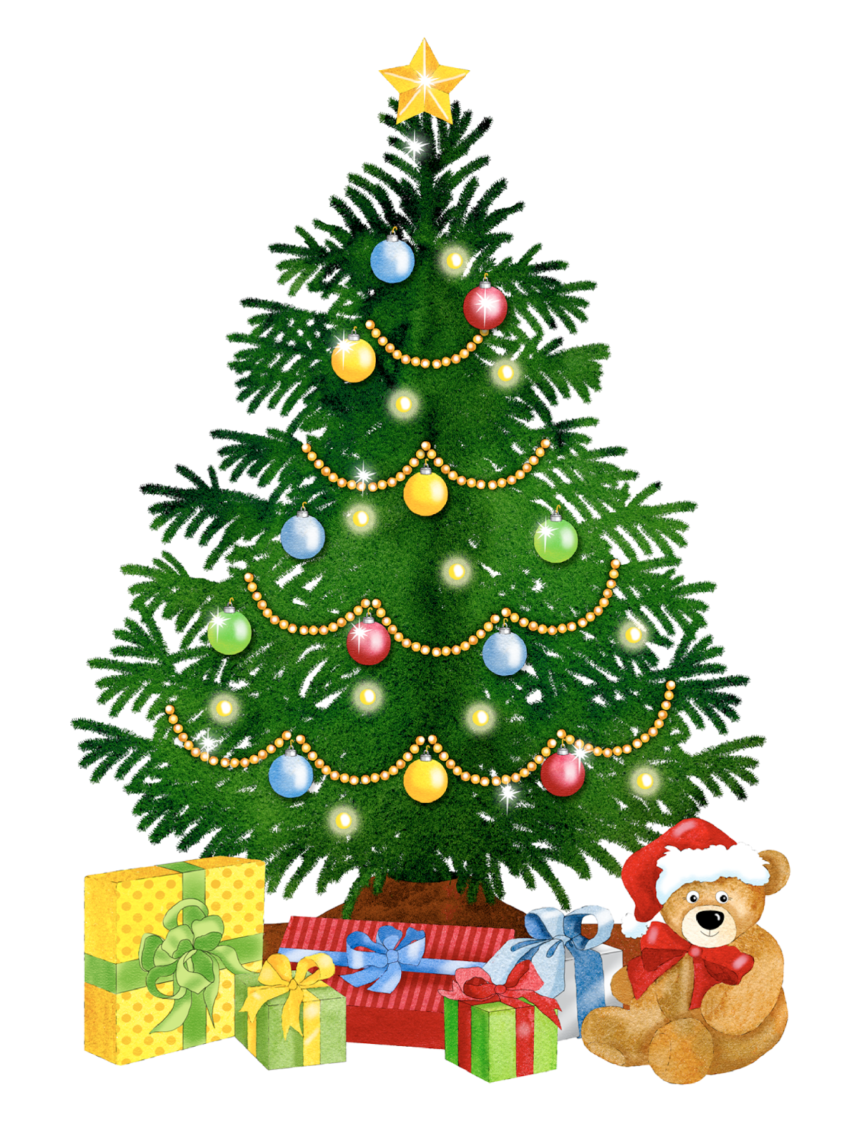 clipart christmas tree animated - photo #47