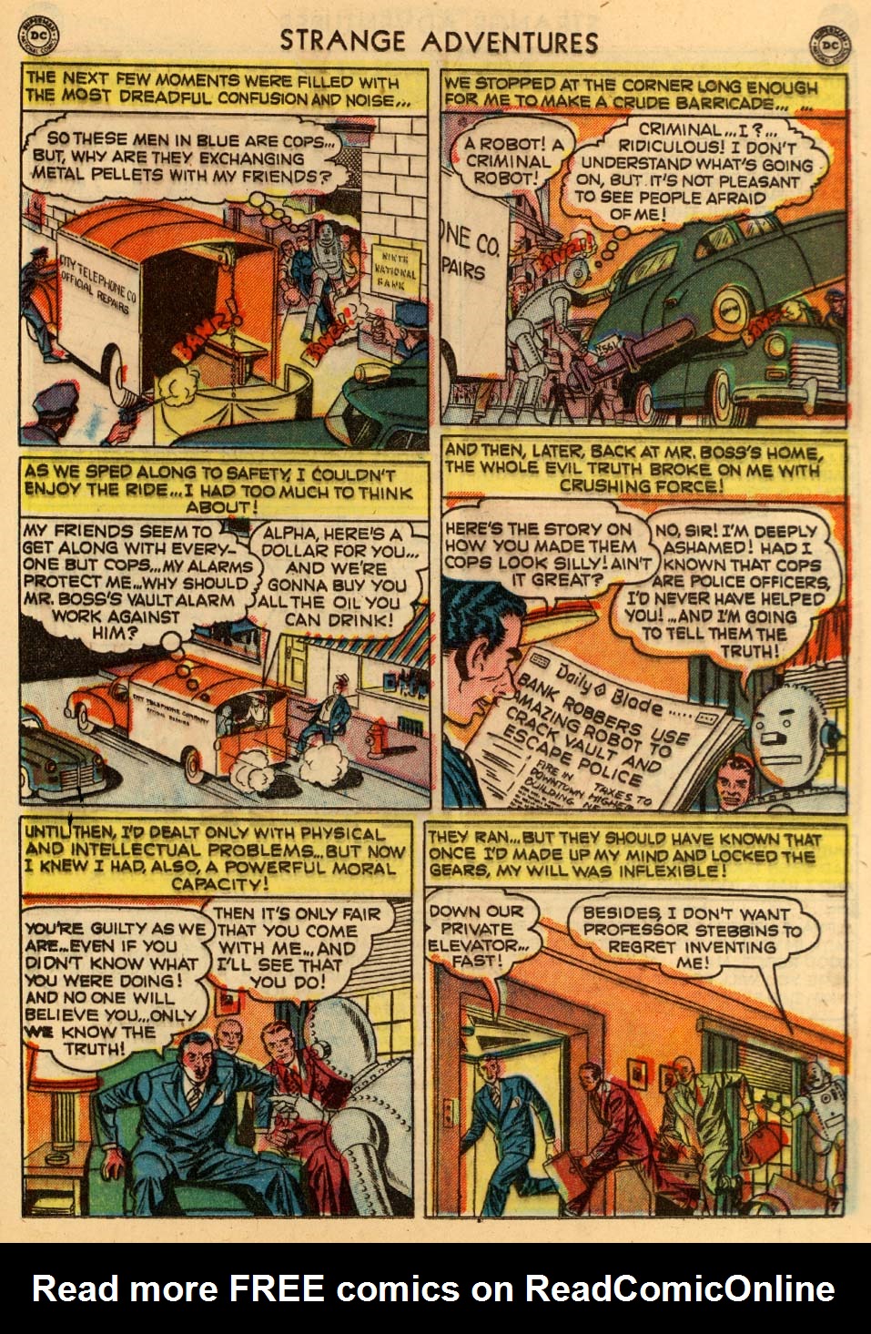 Read online Strange Adventures (1950) comic -  Issue #4 - 31