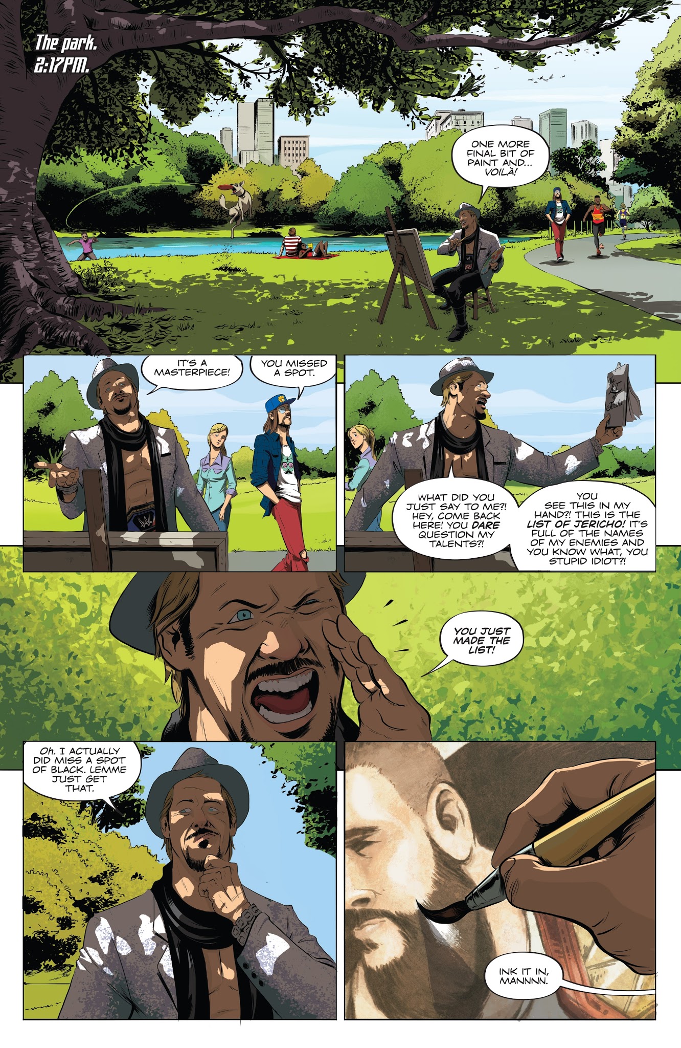 Read online WWE comic -  Issue #13 - 20