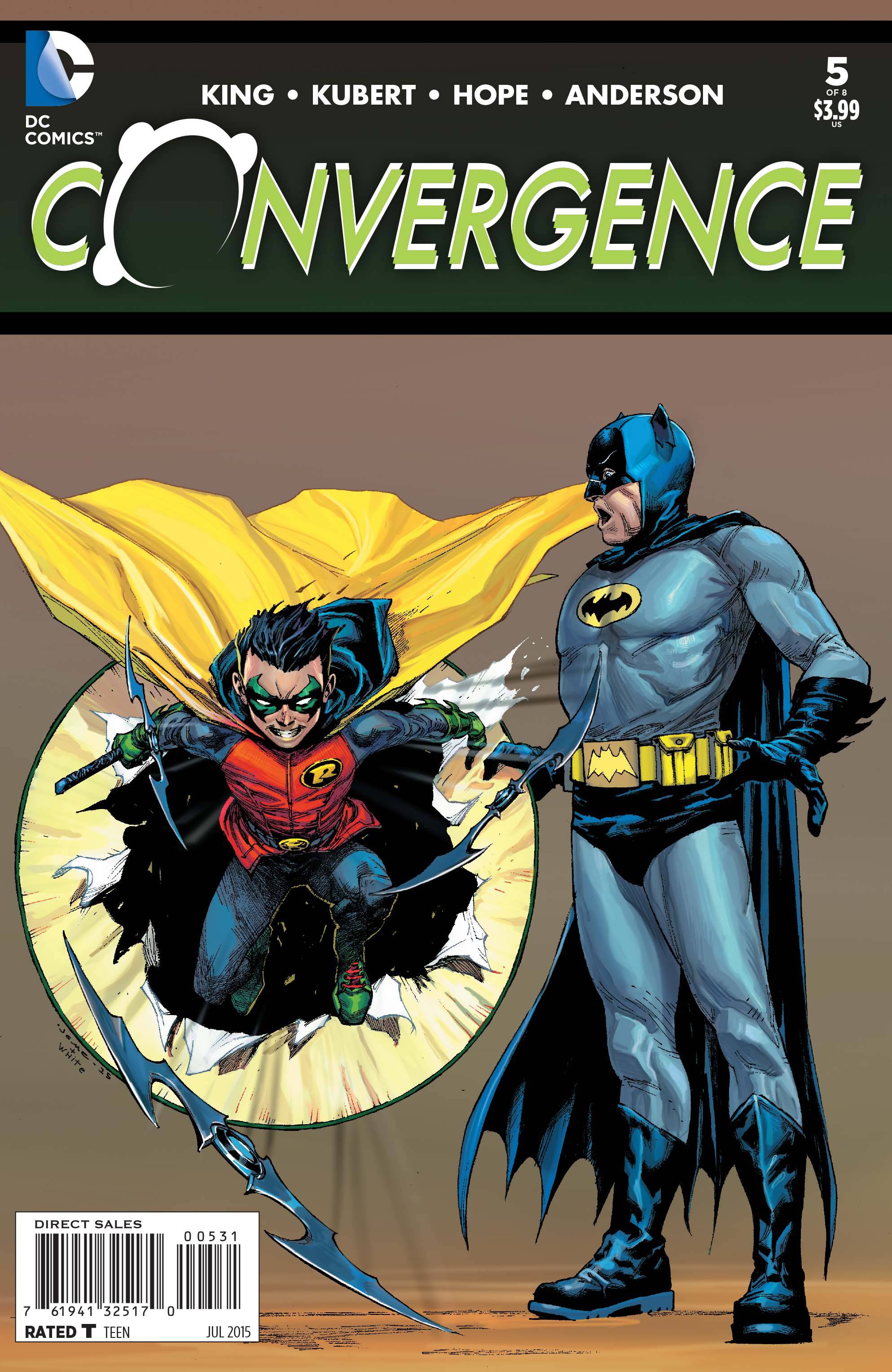 Read online Convergence comic -  Issue #5 - 3