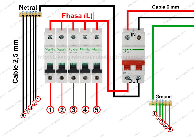 Cara Memasang MCB (Miniature Circuit Breaker) | TUKANG LISTRIK BATAM