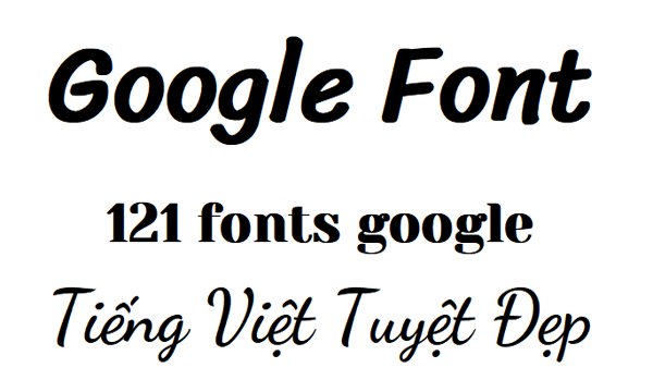 Font google