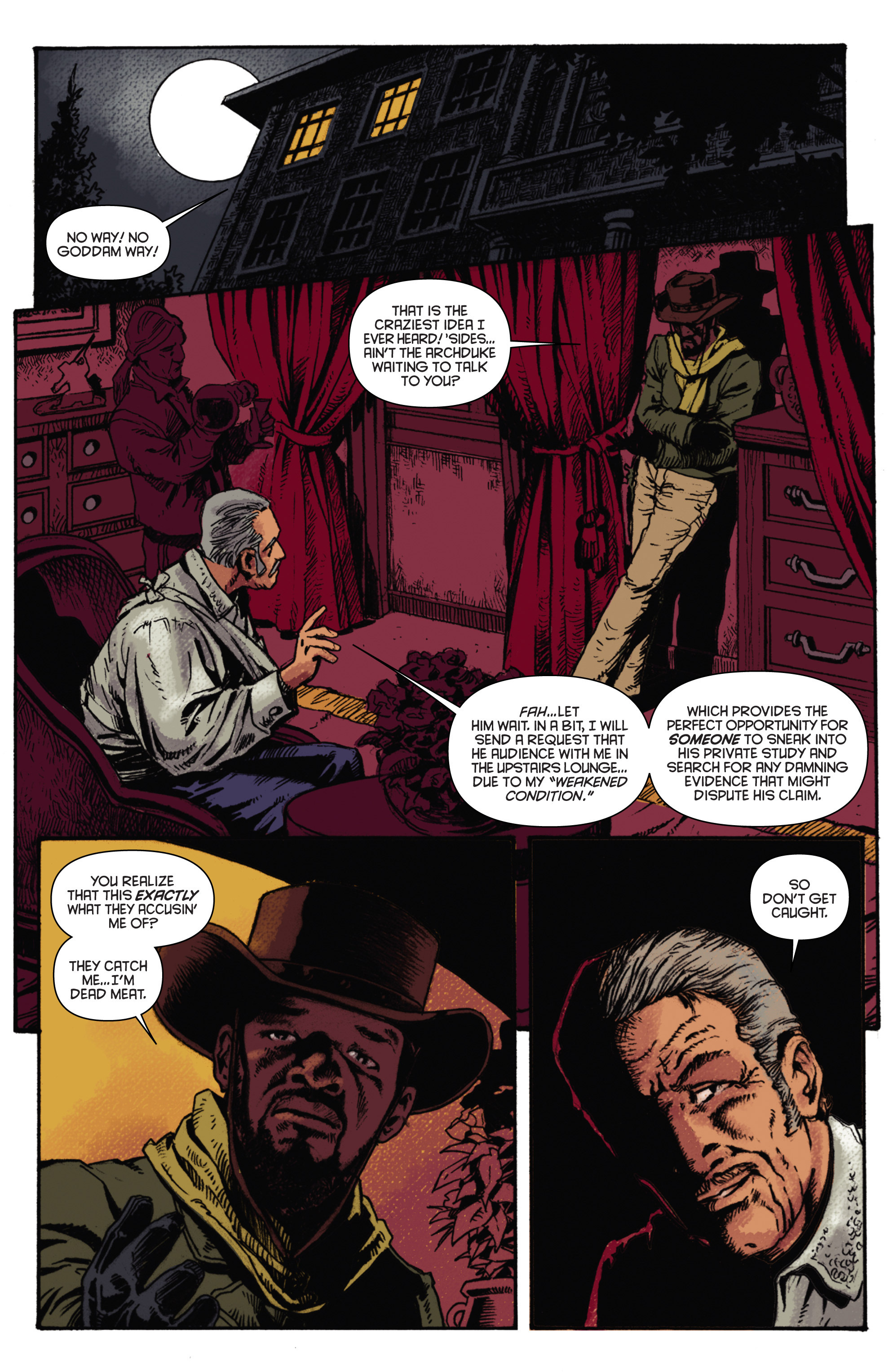 Read online Django/Zorro comic -  Issue #5 - 22
