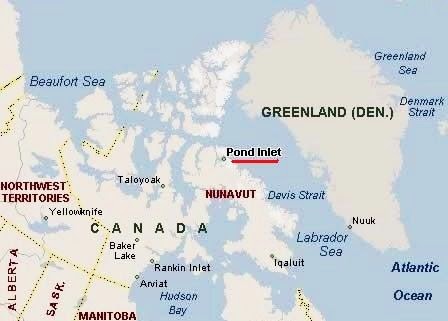 Pond Inlet Nunavut Map Ultima Thule: Pond Inlet, Arctic Village With A Difference