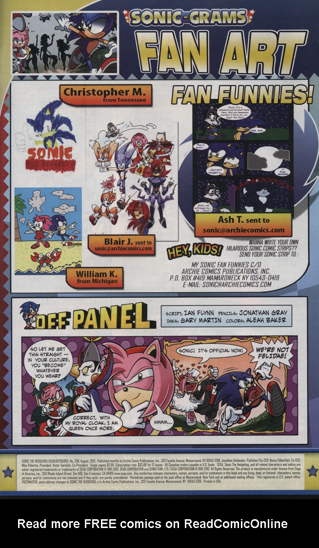 Read online Sonic The Hedgehog comic -  Issue #238 - 33