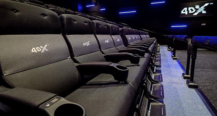 Las butacas 4DX son una pasada Las butacas 4DX son una pasada