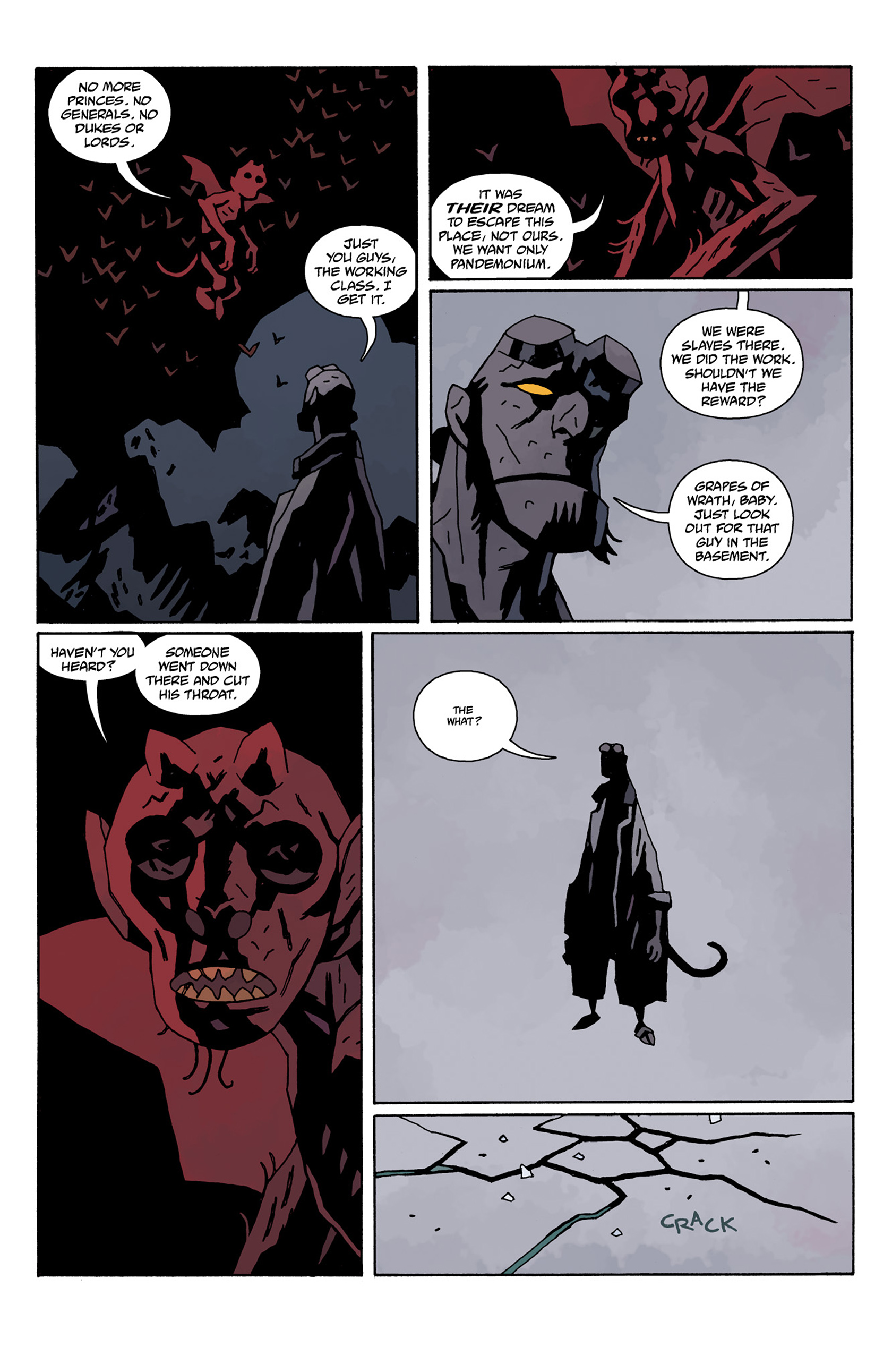 Read online Hellboy In Hell comic -  Issue # _TPB 1 - 72