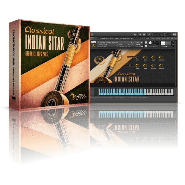 Organic Loops Classical Indian Sitar KONTAKT Library