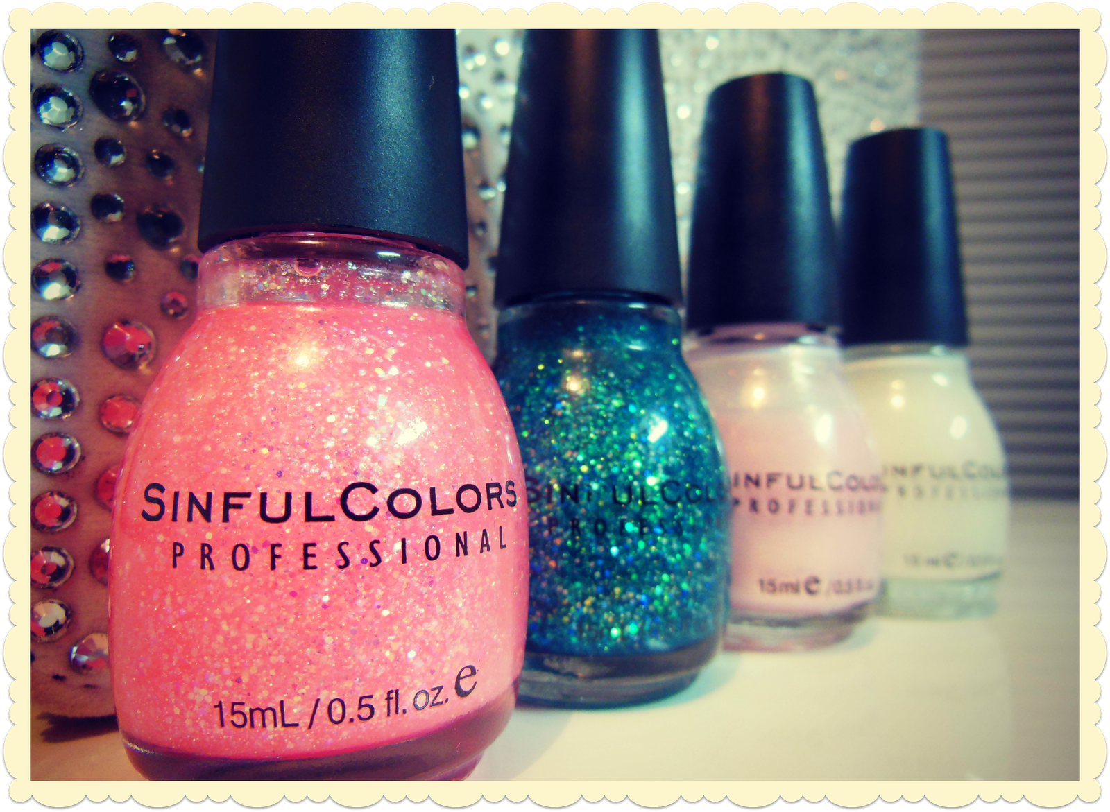 sinful color nail polish step 1