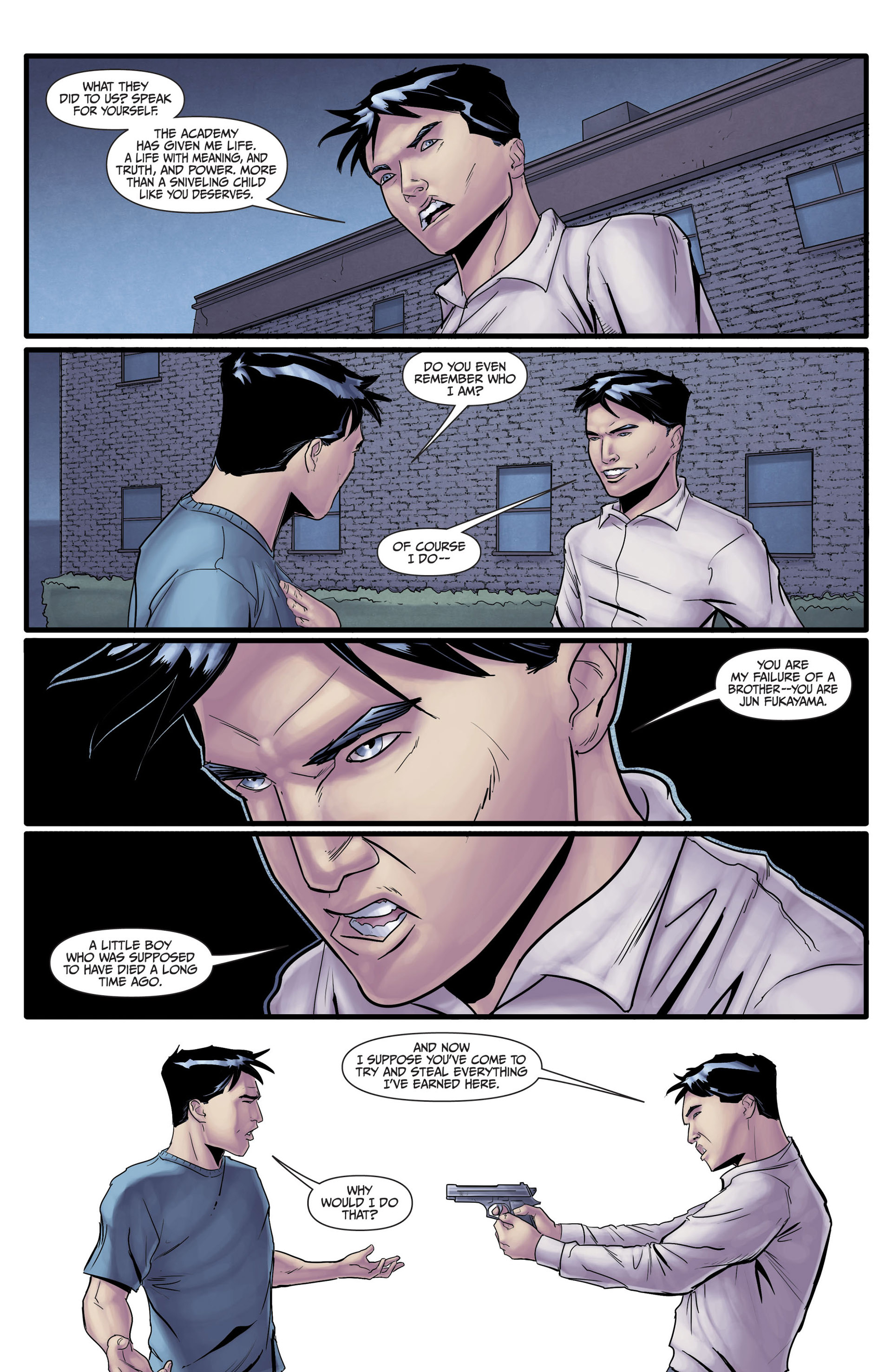 Read online Morning Glories comic -  Issue #9 - 19